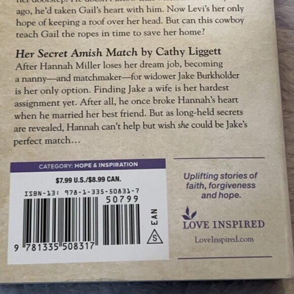 Their Amish Second Chance Amish Romance Collection BRAND NEW - Picture 3 of 3